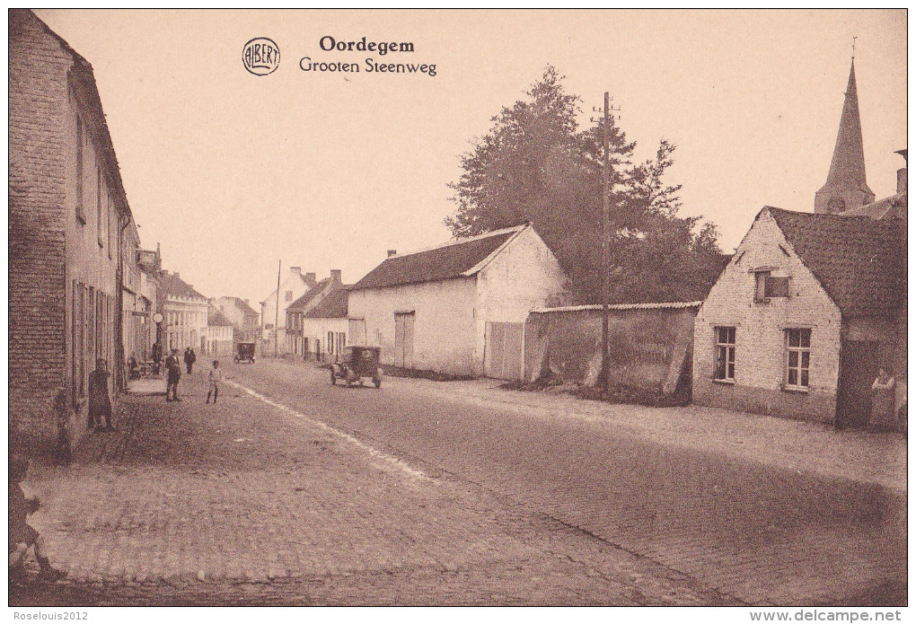 OORDEGEM : Grooten Steenweg - Lede