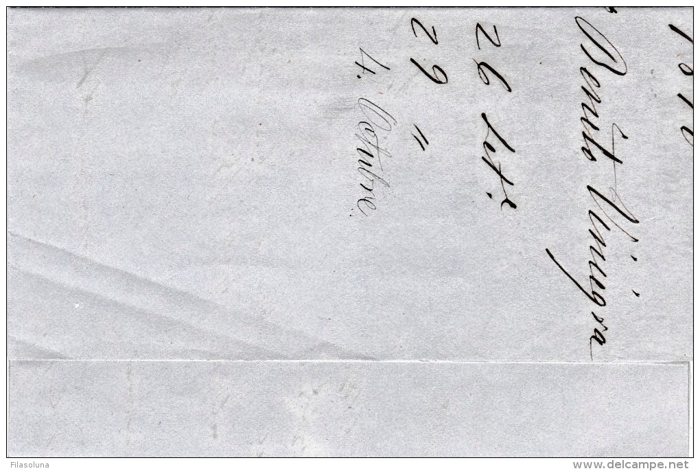 01995 Carta De Caceres A Sevilla 1870 - Briefe U. Dokumente