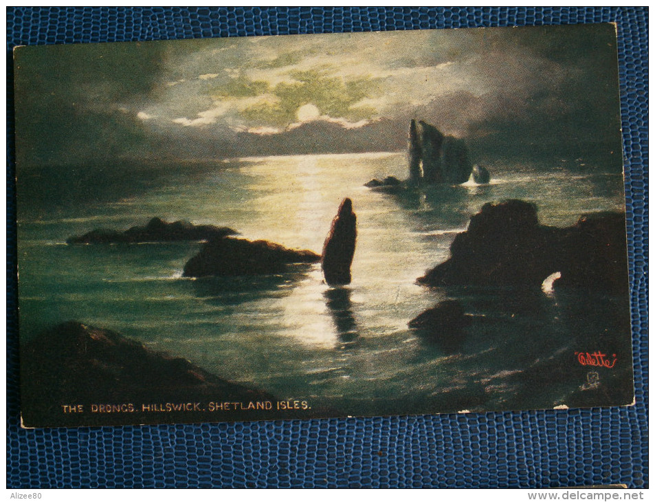 ""   JOLIE  CPA  RAPHAEL  TUCK  //  N° 10051 - MOONLIT SEAS  "" - Tuck, Raphael