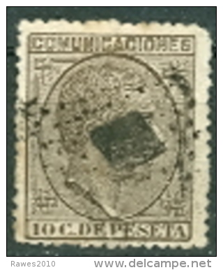 Spanien 1878 10 C. Gest. Alfons XII. - Usados