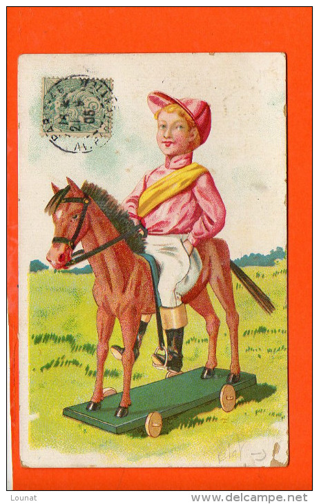 Enfant - Jeux-  Jouet - Cheval à Bascule - Spielzeug & Spiele