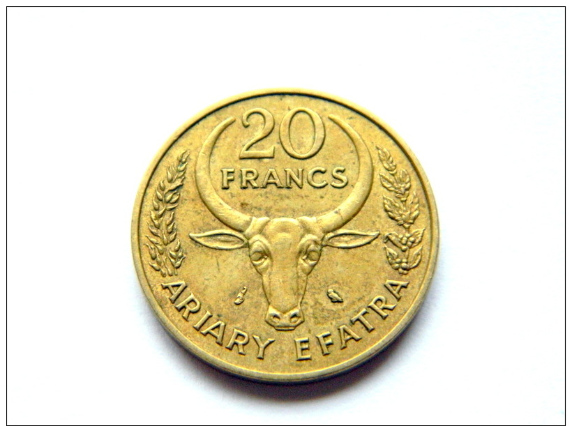 Madagascar 20 Francs, 1970 - Madagaskar