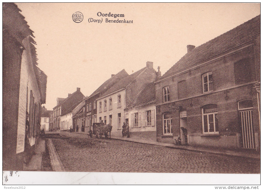 OORDEGEM : Dorp - Benedenkant - Lede