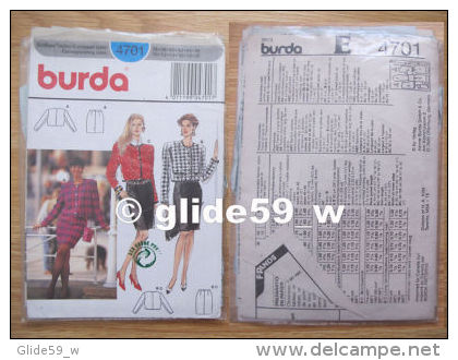 Patron Burda - E 4701 - Patrones