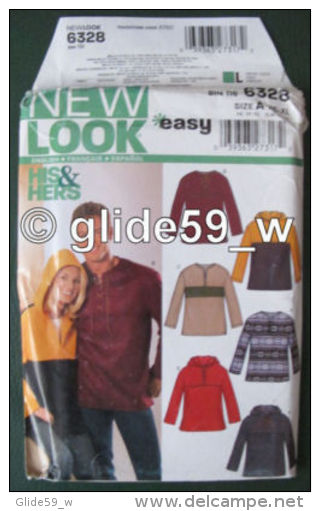 Patron New Look Easy - N° 6328 - His &amp; Hers - Patterns