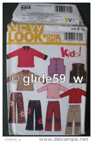 Patron New Look Boys &amp; Girls - N° 6314 - Kids ! - Patterns