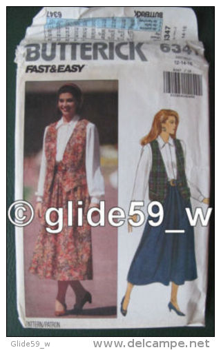 Patron Butterick - N° 6347 - Fast &amp; Easy - Patrons