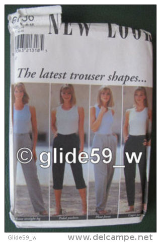 Patron New Look - N° 6736 - The Latest Trouser Shapes.. - Patrons