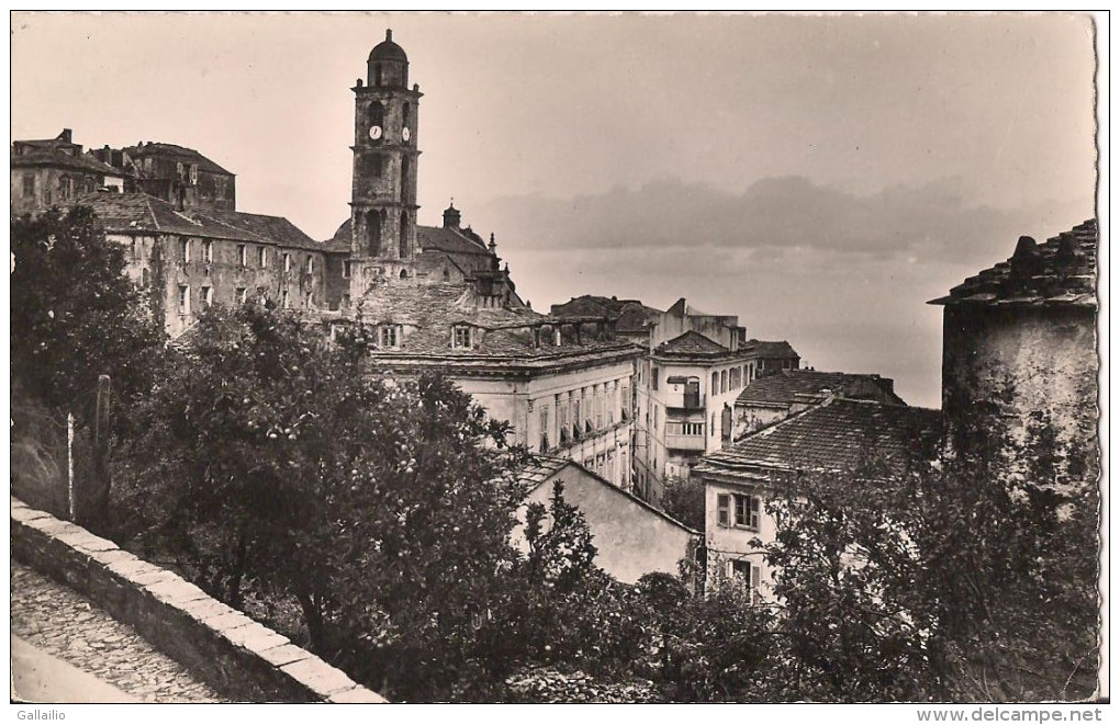 CORSE CERVIONNE L'EGLISE ET LE CENTRE DU VILLAGE CPSM NO 150 - Autres & Non Classés