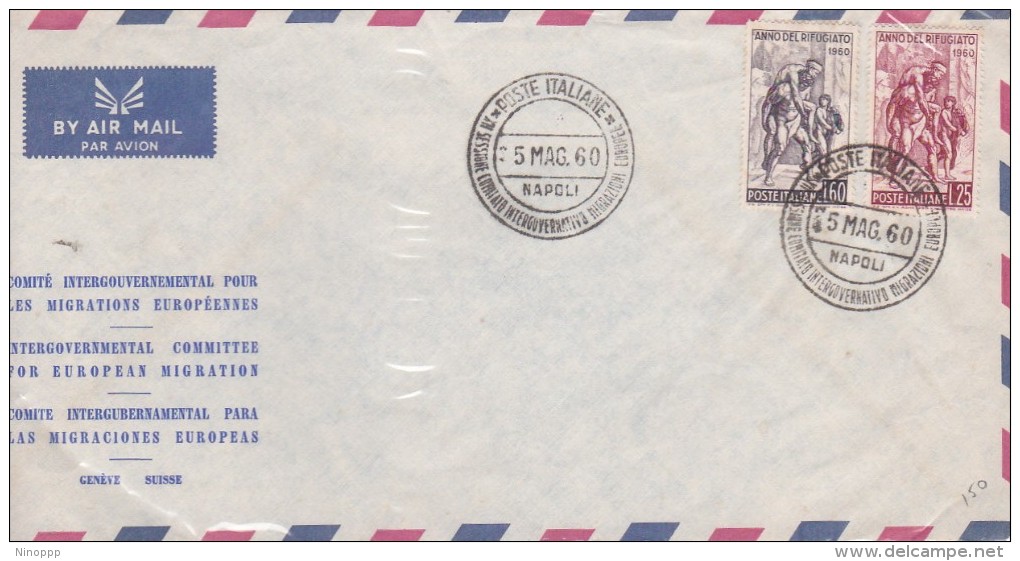 Italy 1960 Refugee Year Souvenir Postmark - Other & Unclassified