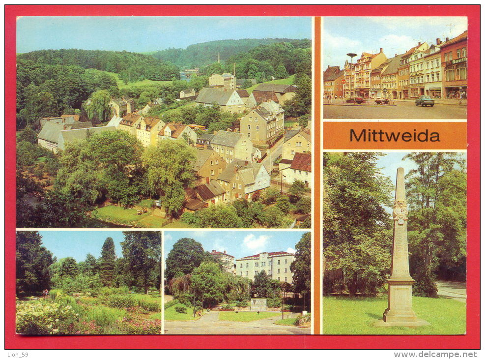 159323 / Mittweida ( Kr.Hainichen ) - ORTSTEIL NEUDORFCHEN MARK , MONUMENT , CAR STRASSE - Germany Allemagne Deutschland - Mittweida