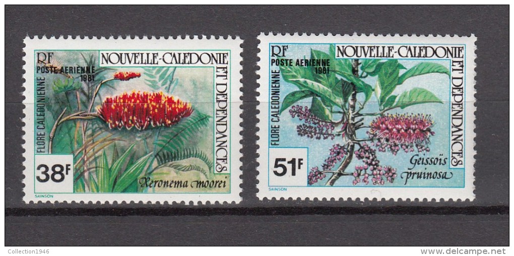 New Caledonia 1981,2V,flowers,bloemen,b Lumen,fleurs,flores,fiori ,MNH/Postfris(A1419) - Andere & Zonder Classificatie