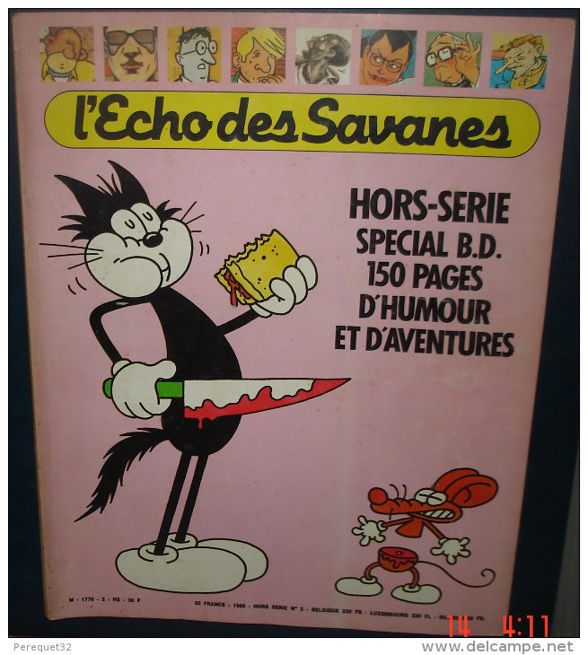 L´ECHO DES SAVANES.Hors-Série .N°2,1986 - L'Echo Des Savanes