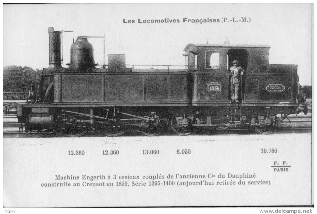 Les Locomotives Françaises PLM 1395 - Trains