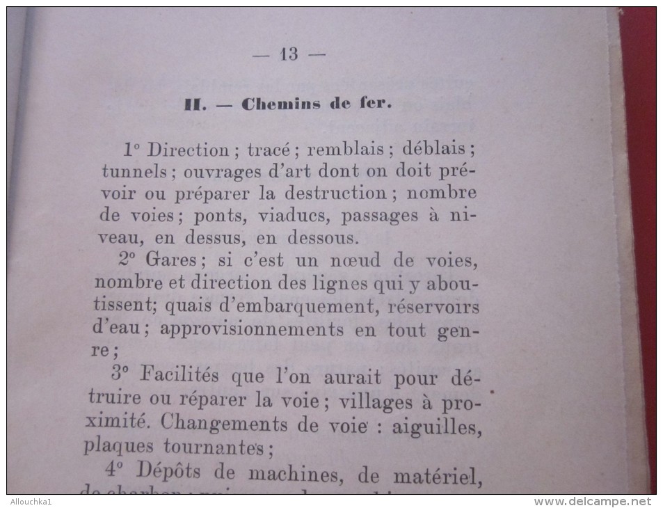 Militaria Manuel pratique Reconnaissance du terrain + 10 croquait dans le texte éditeur militaire Charles Laveauzelles