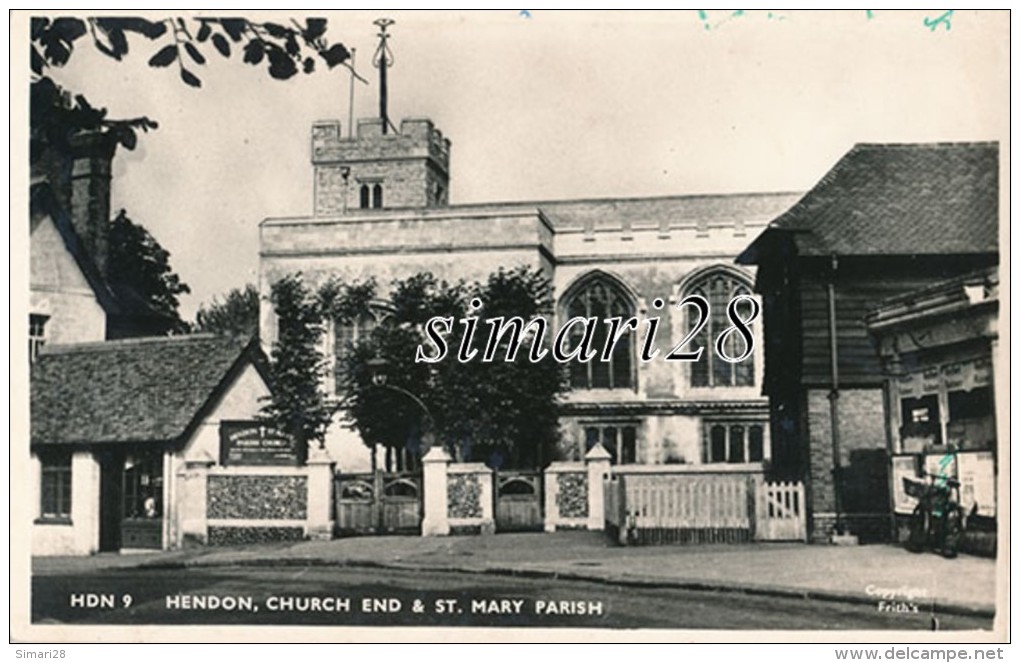 HENDON - CHURCH END & ST. MARY PARISH - Middlesex