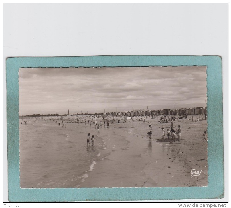 14  -  COURSEULLES  - SUR - MER - LA  PLAGE  A  MAREE  HAUTE  - 1951  -  SM  D  GF  - - Courseulles-sur-Mer