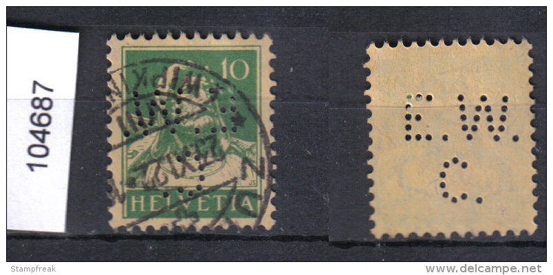 Perfin / Firmenlochung - Used Stamps