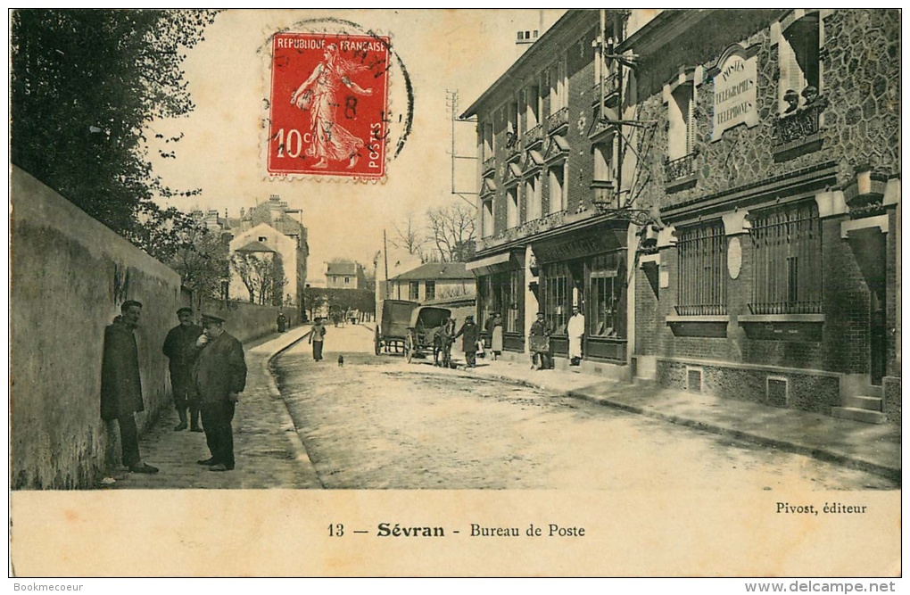 93   SEVRAN   (13) BUREAU  DE POSTE - Sevran