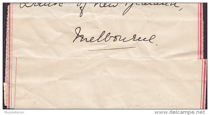 Victoria Postal Stationery Ganzsache Entier Private Print NEW ZEALAND LOAN & MERCANTILE AGENCY Co., MELBOURNE Vic. 1891 - Covers & Documents