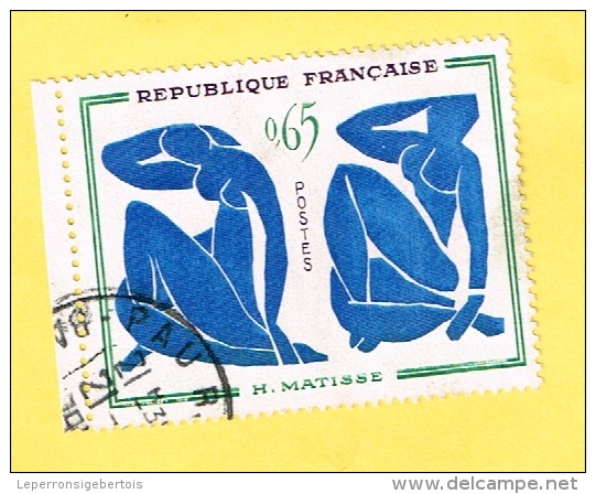 France -Timbre - Henri Matisse - Oblitérés