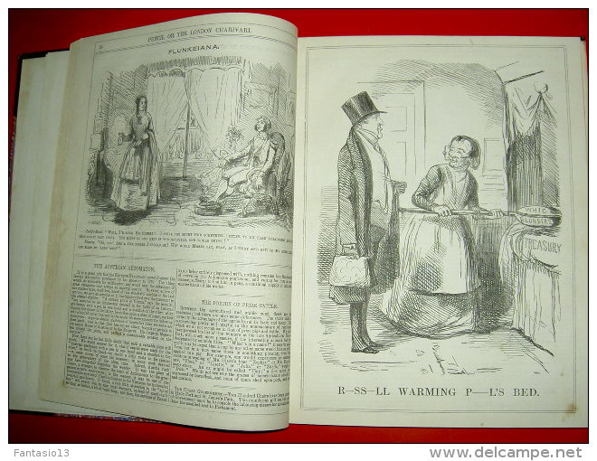 " PUNCH Or THE LONDON CHARIVARI " Vol. XV  London  1848 - 1800-1849