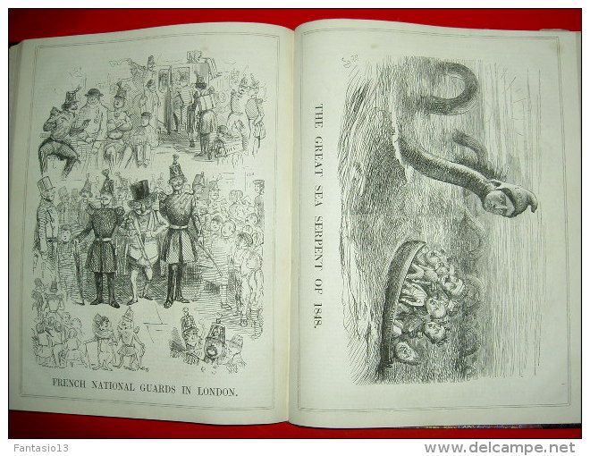 " PUNCH Or THE LONDON CHARIVARI " Vol. XV  London  1848 - 1800-1849