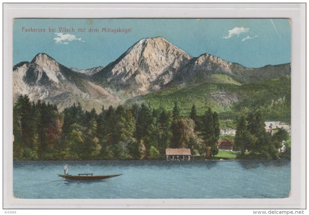 AUSTRIA FAAKERSEE Nice Postcard - Faakersee-Orte