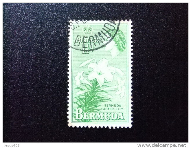 BERMUDA - BERMUDES - 1953-58 - SERIE COURANTE.ELIZABETH II ET SUJETS DIVERS - Yvert N&ordm; 135 &ordm; FU - Bermudas