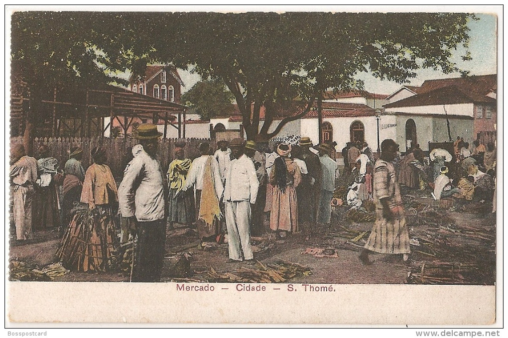 São Tomé E Princípe - Mercado - Ethnique - Ethnic - Customs - Moeurs - Costumes - Sao Tome And Principe