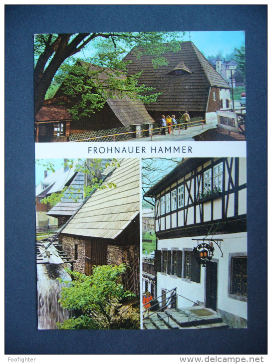 Germany: FROHNAUER HAMMER - Hammerwerk Mit Herrenhaus (Museum Und Gaststätte) - Unused - Annaberg-Buchholz