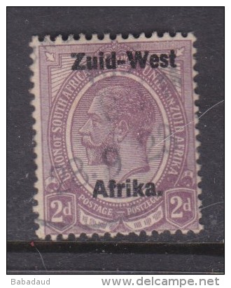 South West Africa, 1924 1d, 1923 2d,  Used - South West Africa (1923-1990)