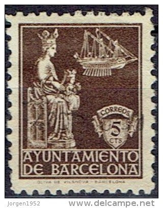 SPAIN # STAMPS FROM BARCELONA YEAR 1940 - Barcelona