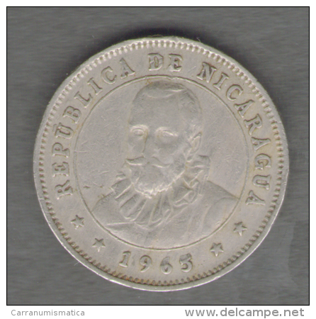 NICARAGUA 25 CENTAVOS 1965 - Nicaragua