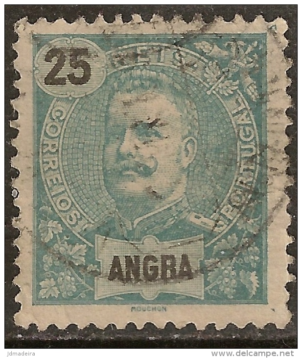 Angra - 1897 King Carlos 25 Réis - Angra