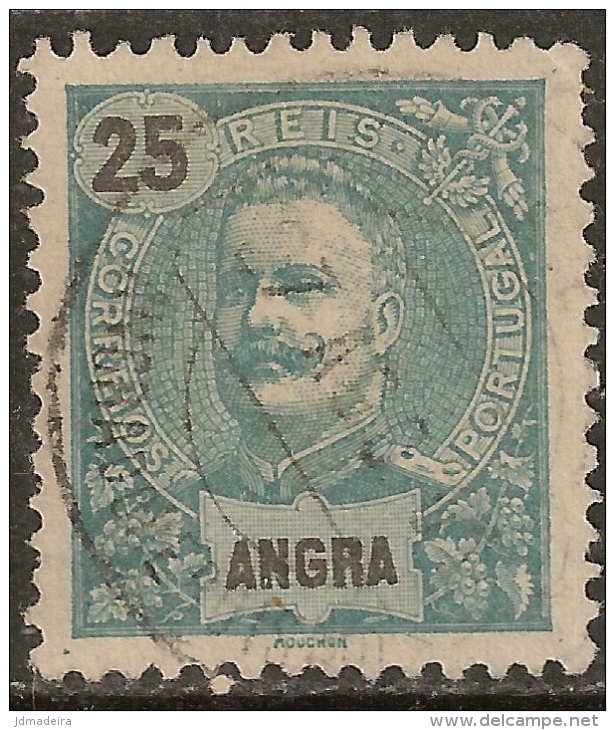 Angra - 1897 King Carlos 25 Réis - Angra