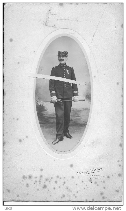 Portrait D´un Officier Français Du 89ème R.I Limoges 1 Photo 1914-1918 14-18 Ww1 Wk1 - War, Military