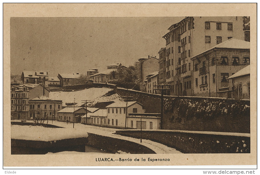 Luarca Barrio De La Esperanza Edicion Gomez Scene De Neige Nieve - Asturias (Oviedo)