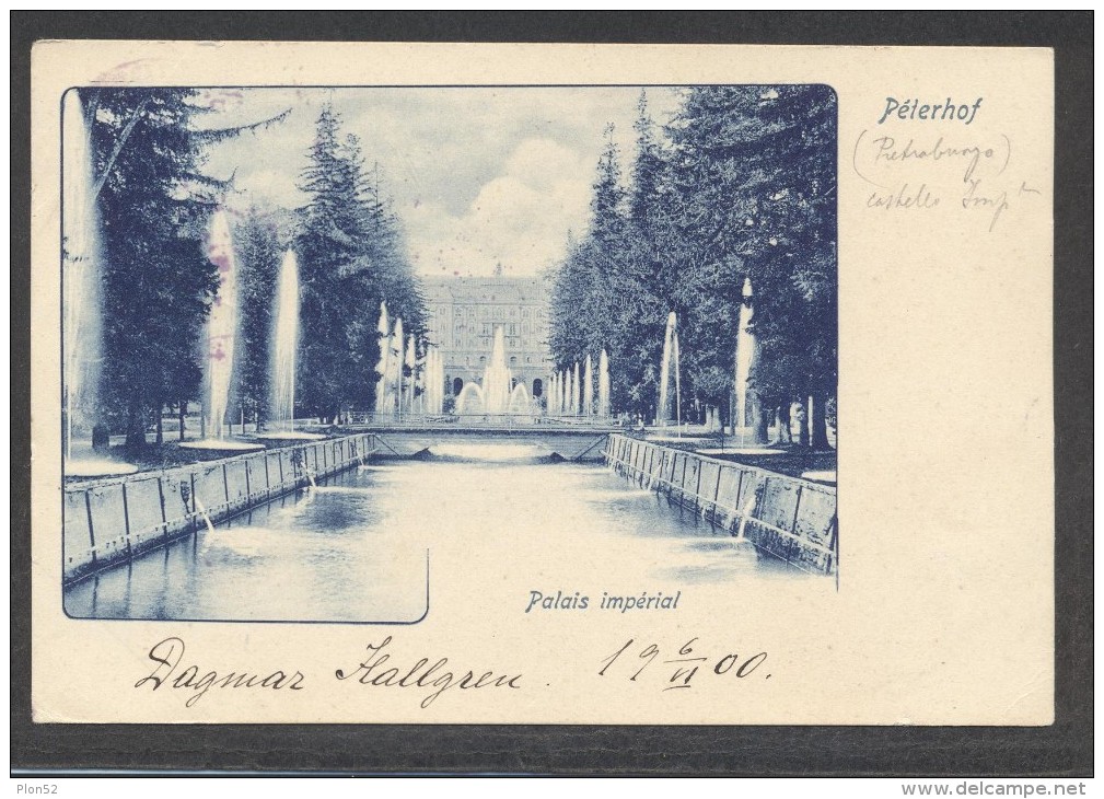 8268-ST.PETERSBOURG-PALAIS IMPERIAL-1900-FP - Russia