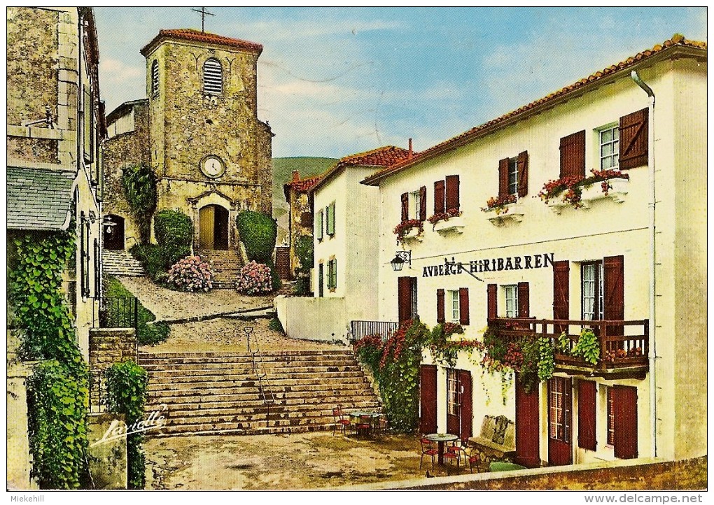 BIRIATOU-AUBERGE HIRIBARREN-EGLISE - Biriatou