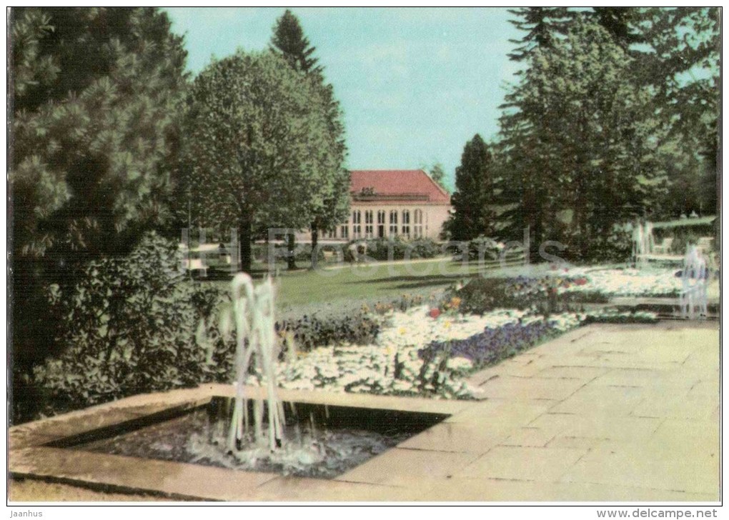 Blick Zur Festhalle - Bad Brambach - 1472 - Germany - DDR - Unused - Bad Brambach