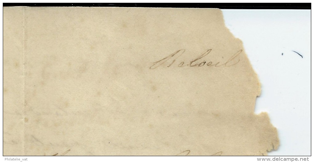 BELGIQUE - Lettre Avec N° Yvert 11 - De 1851 -  Lettre Avec Texte - A étudier - Lot N° 1736 - 1858-1862 Medaillen (9/12)