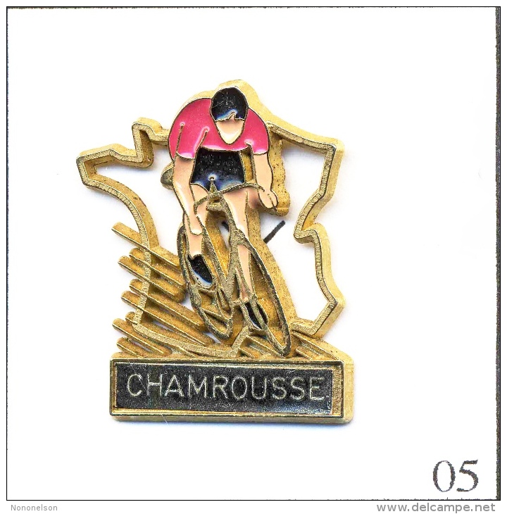 Pin´s - Sport - Cyclisme / Tour De France - Etape De Chamrousse (38). Est. Martineau. Métal Peint. T313-05 - Cyclisme
