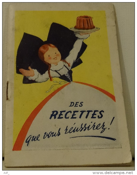 CARNET  PUBLICITAIRE PUB ALSA DES RECETTES AVEC LES PRODUITS ALSA POUR ALSACIENNE - Publicités