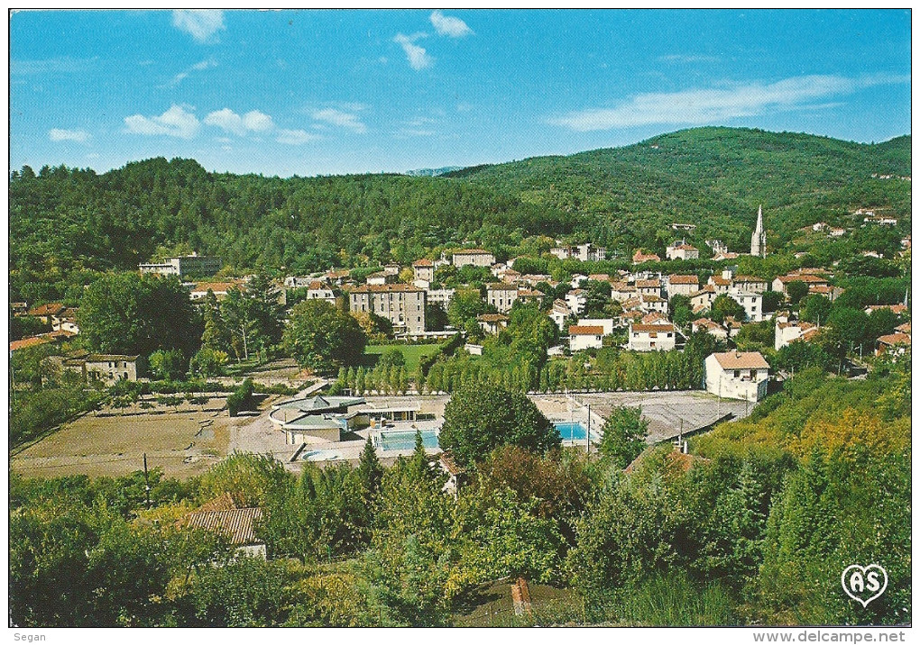 LAMALOU LES BAINS   VUE GENERALE   ANNEE 1982 - Lamalou Les Bains