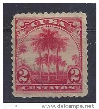 Cuba  (US Admin) 1899  (o)  2c Palms - Usados