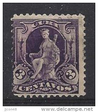 Cuba  (US Admin) 1899  (o)  3c Statue Of "La India" - Gebraucht