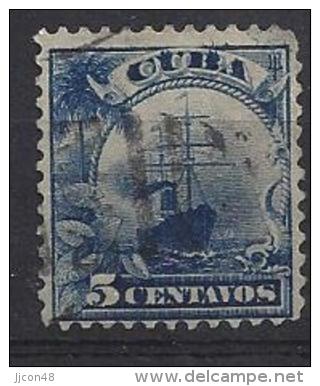 Cuba  (US Admin) 1899  (o)  5c Liner "Umbria" - Usados
