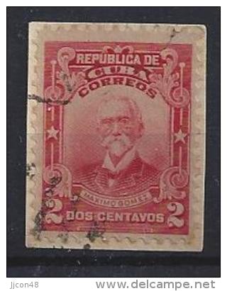 Cuba  1910  Maximo Gomez  2c  (o) On Piece - Oblitérés