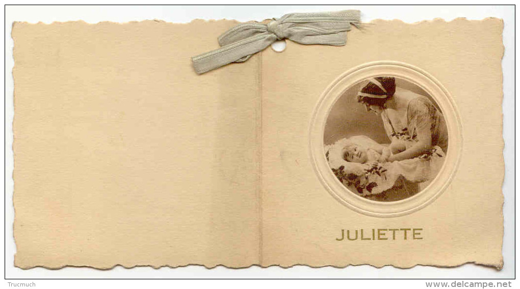 Souvenir Du Baptème De Juliette PIRLOT *DECHENE*BODSON* *Dison * - Naissance & Baptême